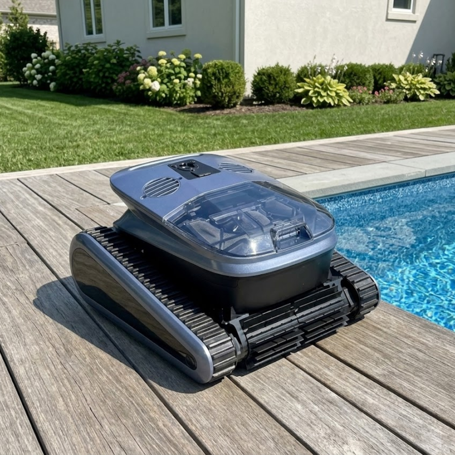 Robot Nettoyeur Piscine Sonar IA